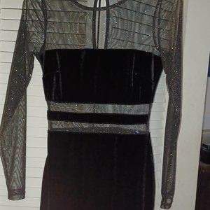 Velvet party dress